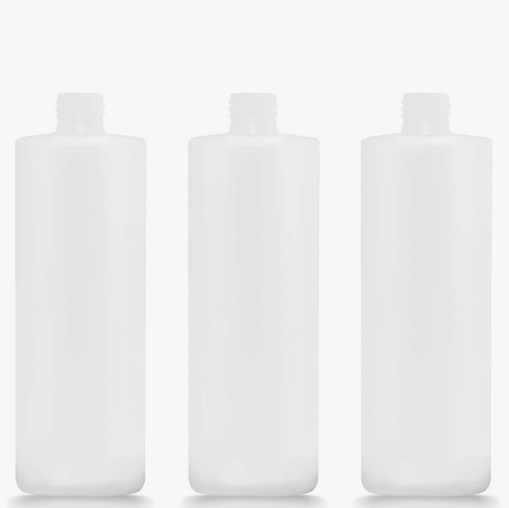 16 oz. 6 pk Plastic Bottle with black pumps